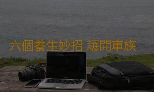 六個養生妙招 讓開車族健康又安全