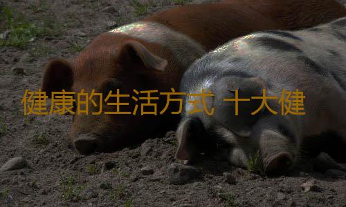 健康的生活方式 十大健康生活方式你造嗎
